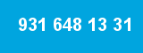 931 648 13 31